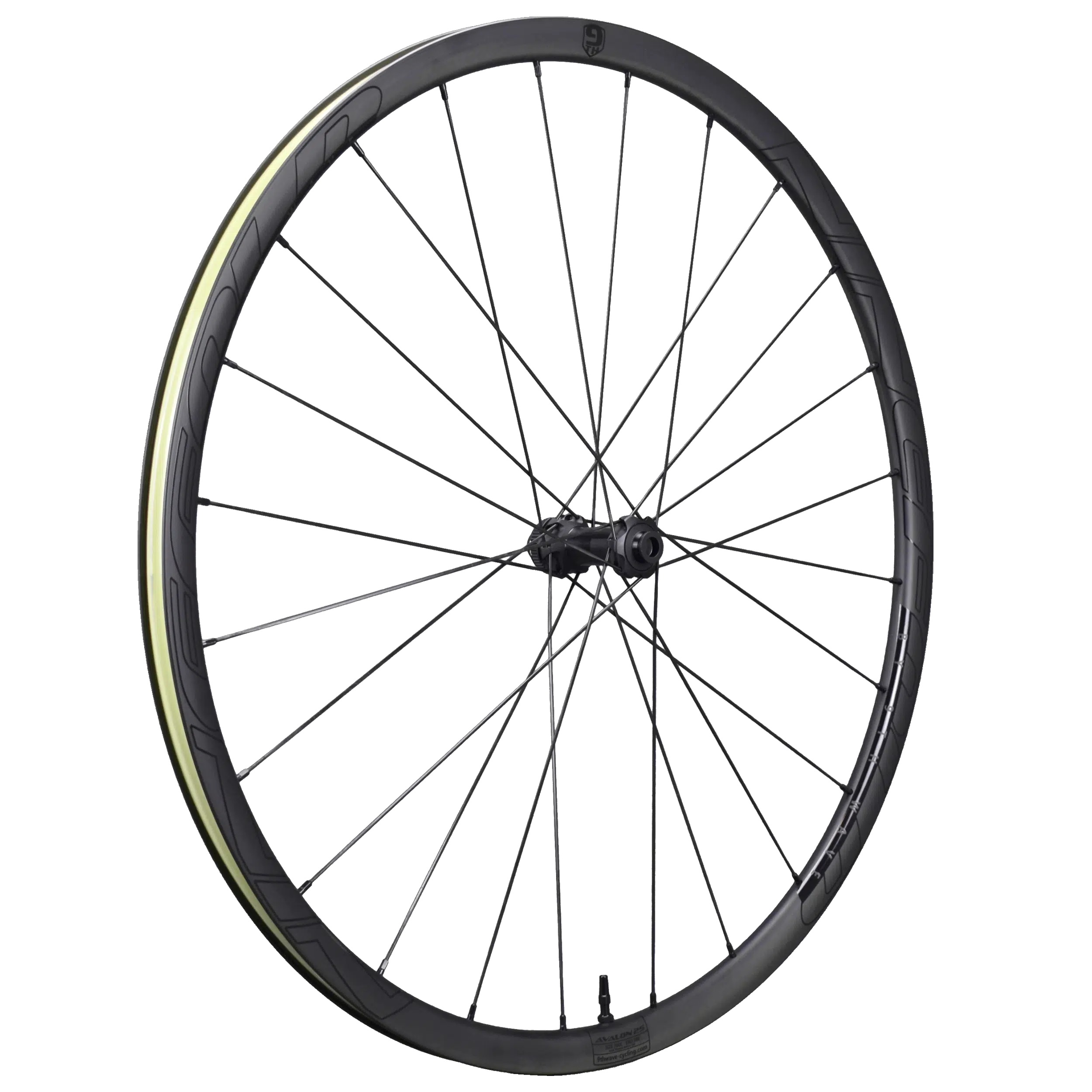 Ninefold Avalon 25 Carbon Wheels / DT Swiss 240 EXP (Center Lock) / 12 x 100 / 12 x 142 / Shimano HG 10/11 sp. - Image 4