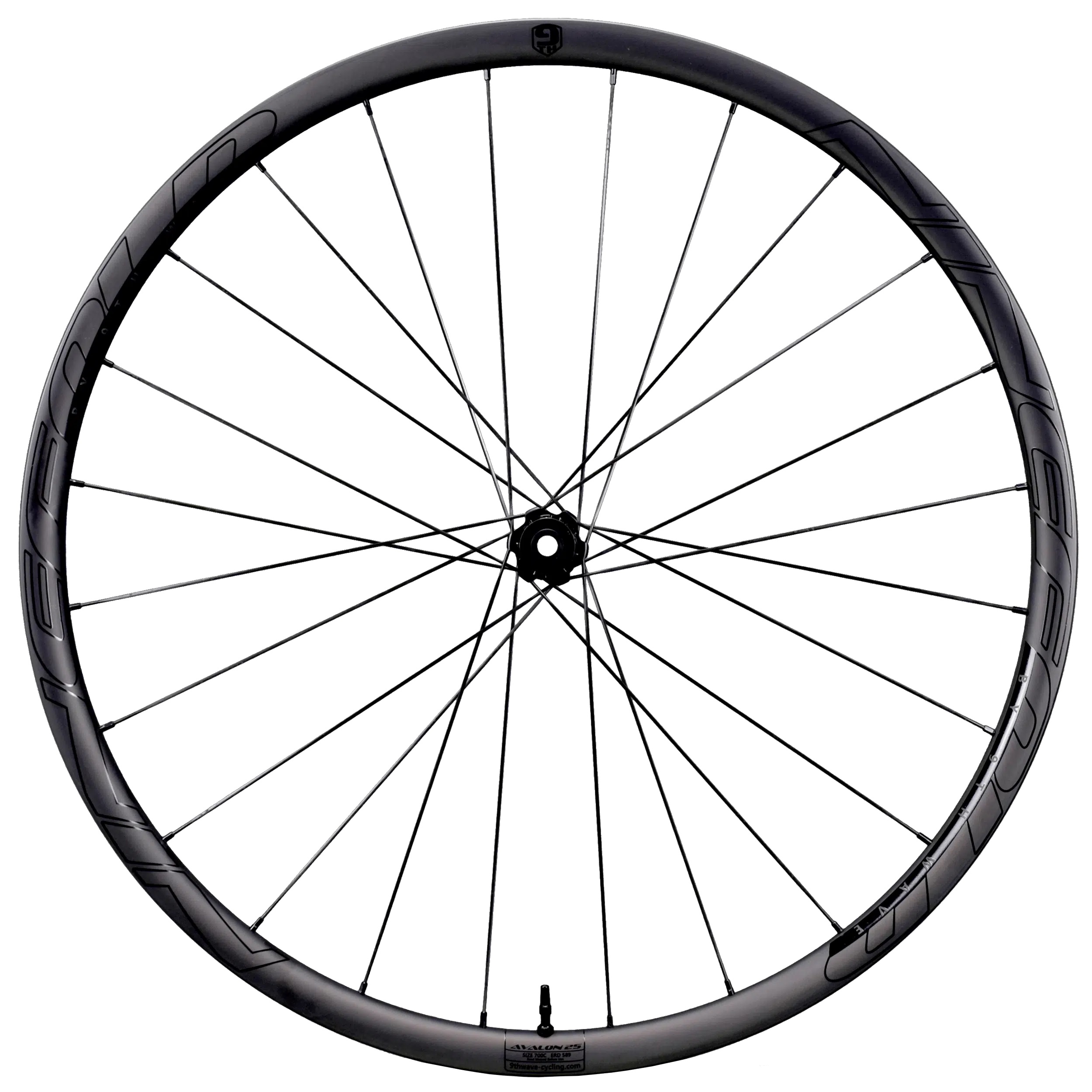 Ninefold Avalon 25 Carbon Wheels / DT Swiss 240 EXP (Center Lock) / 12 x 100 / 12 x 142 / Shimano HG 10/11 sp. - Image 5