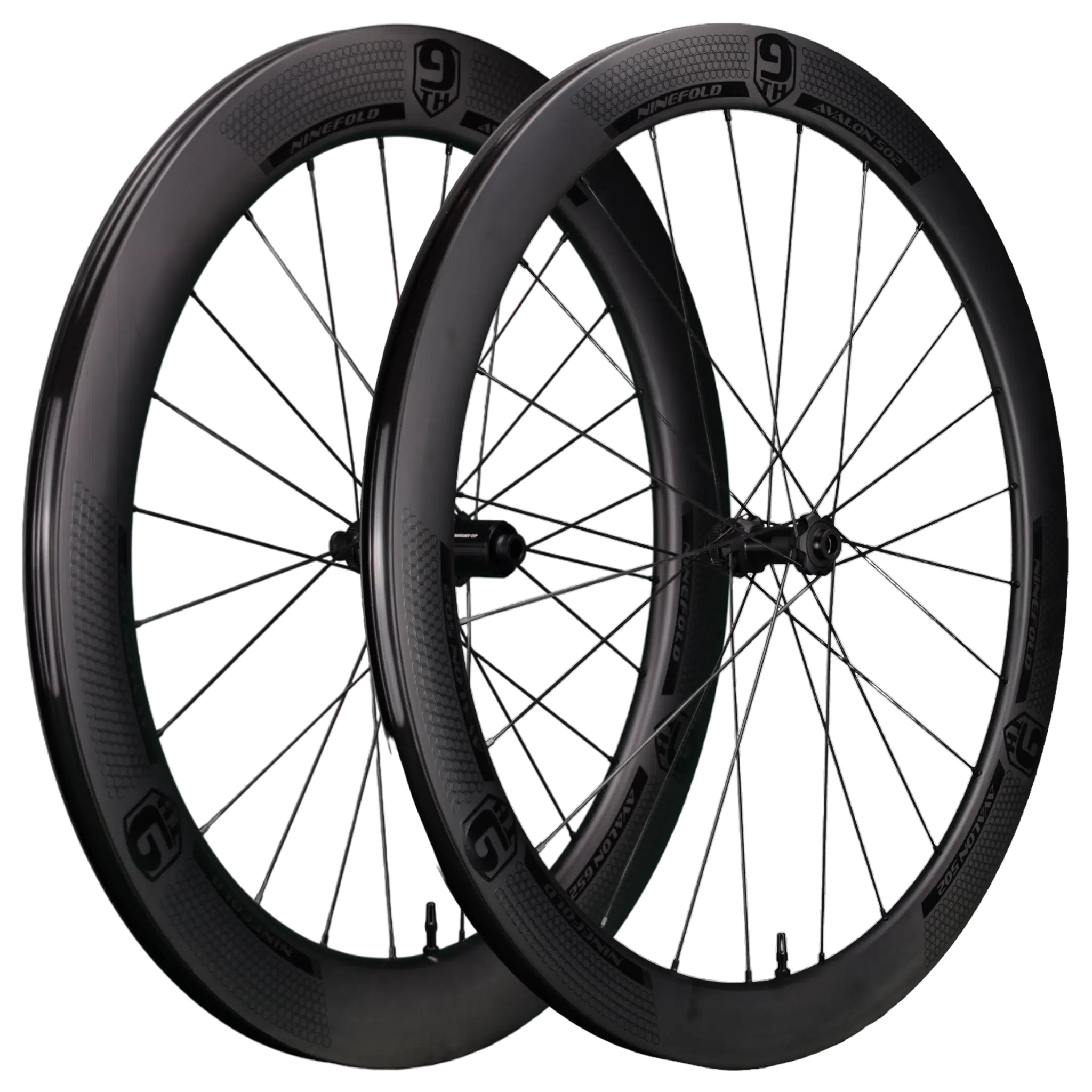 Ninefold Avalon Mix & Match Carbon Wheels 35-50 / DT Swiss 240 EXP (Center Lock) / 12 x 100 / 12 x 142 / Shimano HG 10/11 sp. - Image 5