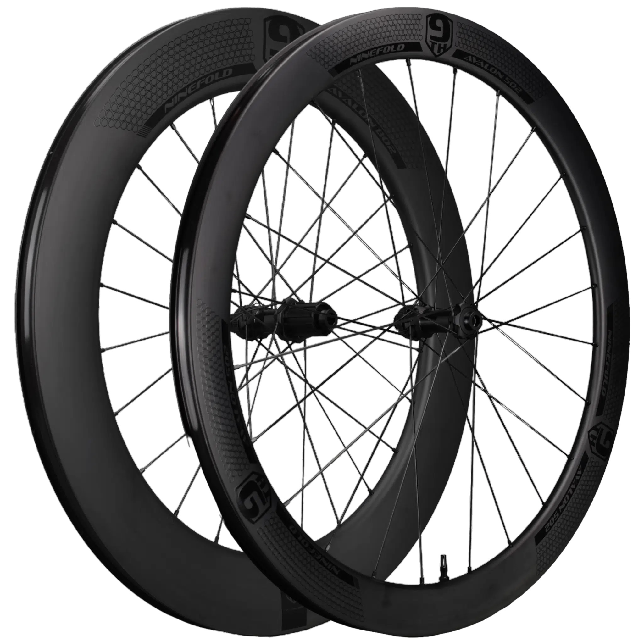 Ninefold Avalon Mix & Match Carbon Wheels 35-50 / DT Swiss 240 EXP (Center Lock) / 12 x 100 / 12 x 142 / Shimano HG 10/11 sp. - Image 4