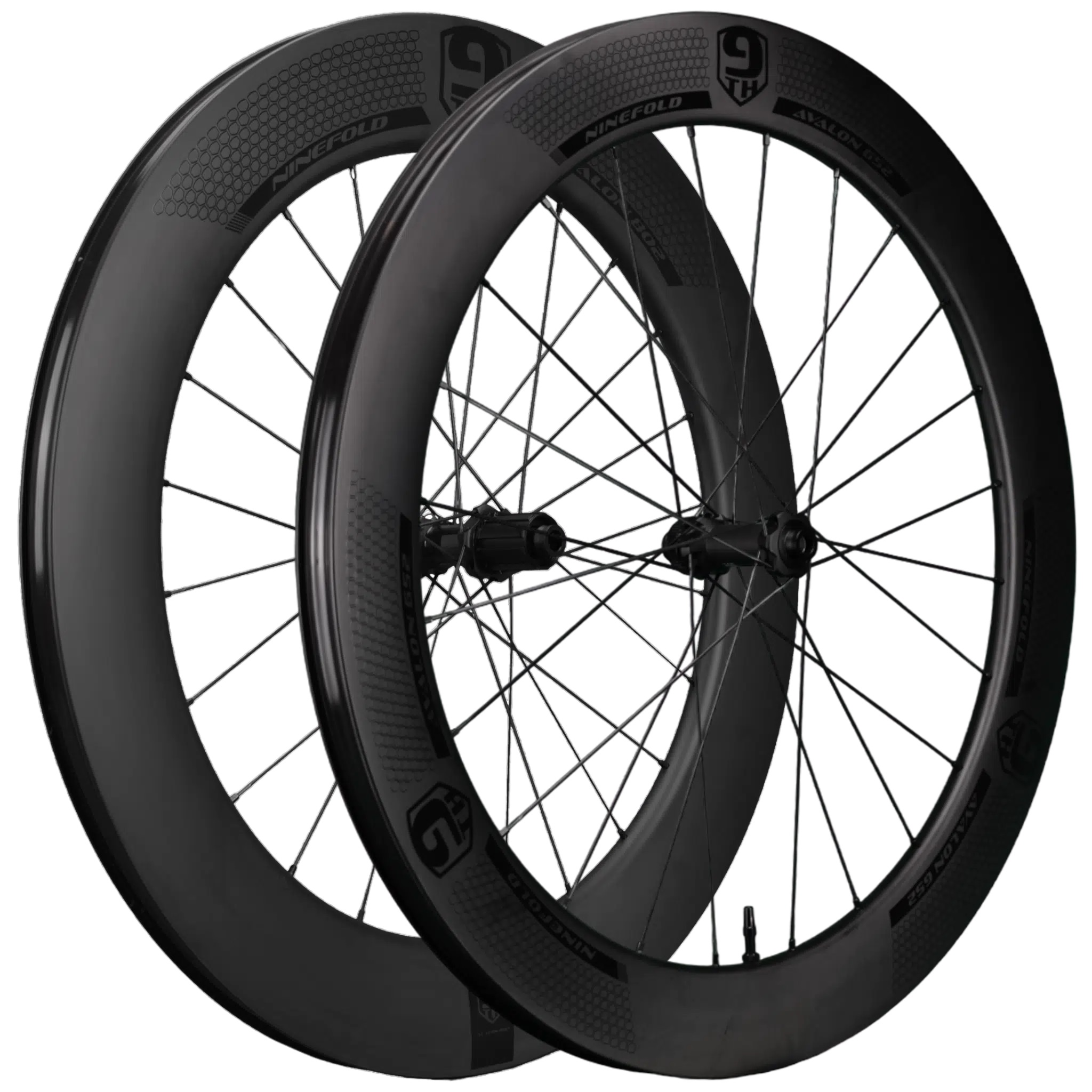 Ninefold Avalon Mix & Match Carbon Wheels 35-50 / DT Swiss 240 EXP (Center Lock) / 12 x 100 / 12 x 142 / Shimano HG 10/11 sp. - Image 3