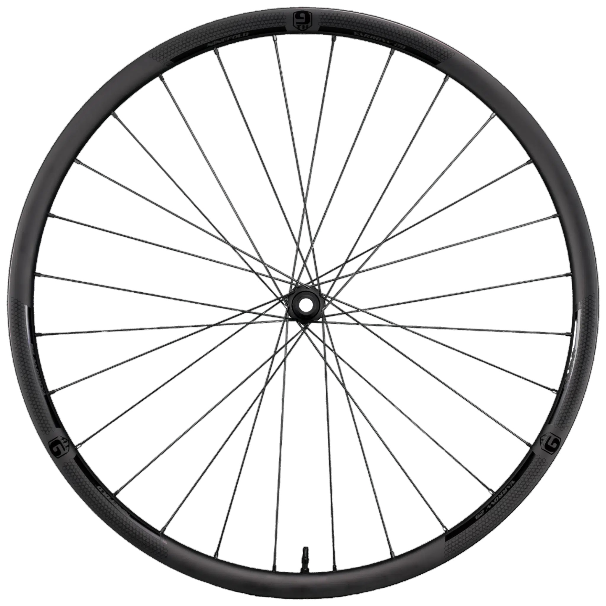 Ninefold Yarrow Carbon Wheels / DT Swiss 240 EXP (6-Bolt) / 15 x 110 Boost / 12 x 148 Boost / Shimano 12 sp. Micro Spline - Image 2