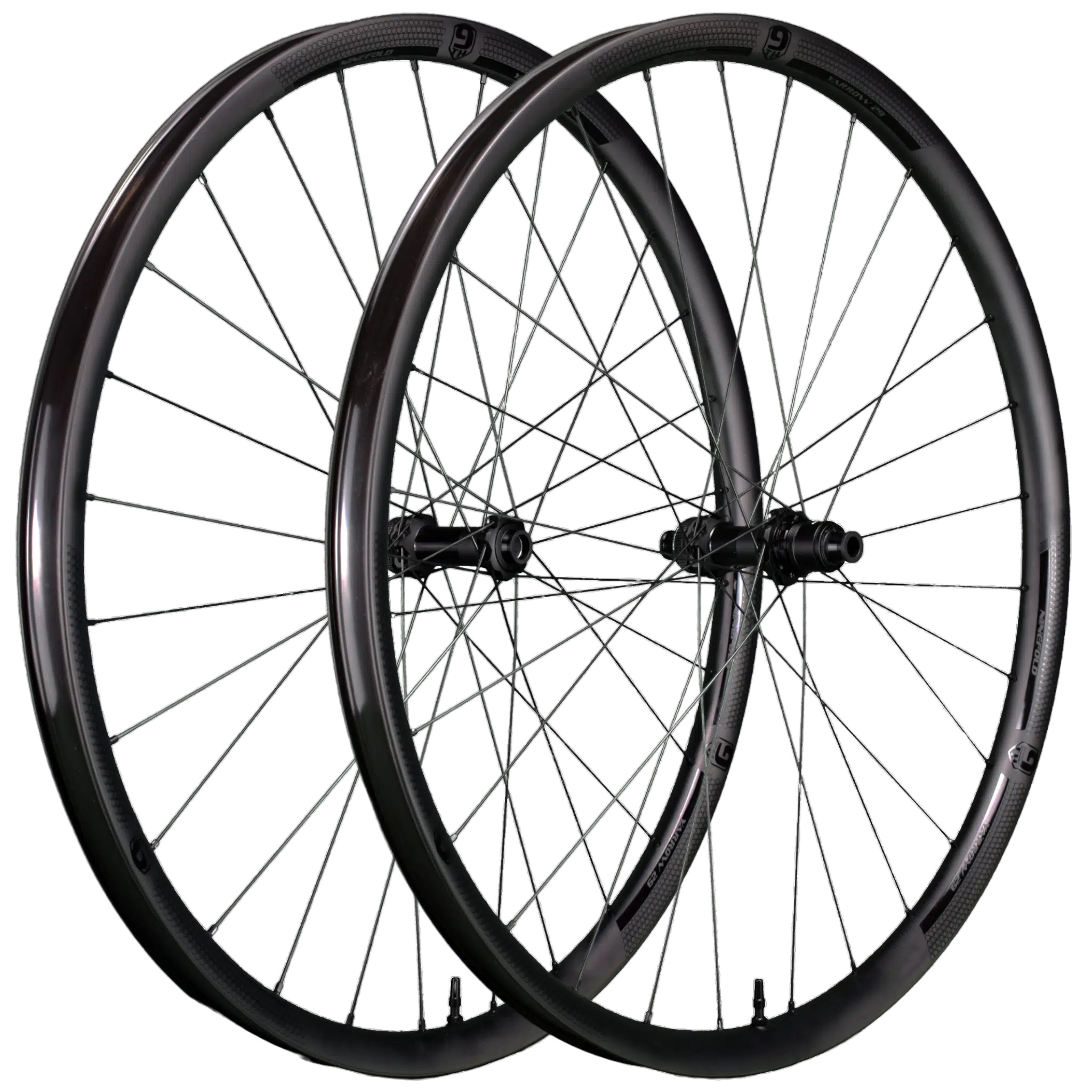 Ninefold Yarrow Carbon Wheels / DT Swiss 240 EXP (6-Bolt) / 15 x 110 Boost / 12 x 148 Boost / Shimano 12 sp. Micro Spline